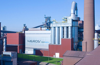 Erste MEROS-Anlage bei voestalpine in Linz, Österreich 