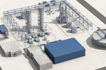GasFerm plant layout