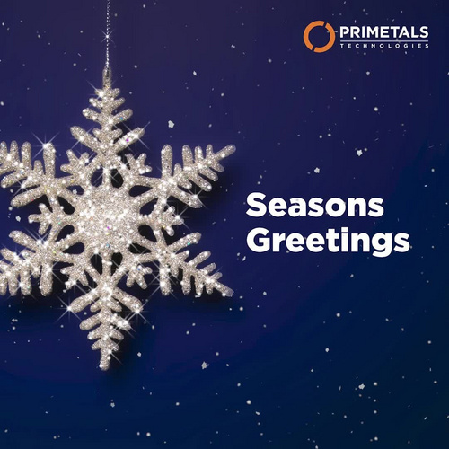 🎄 Season's Greetings from Primetals Technologies!

✨ As the year comes to a close, we reflect on the incredible moments...
