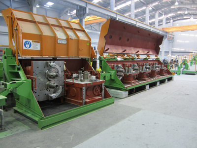 Copper rod mill processing line