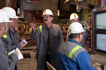 Treinamento em lingotamento contínuo