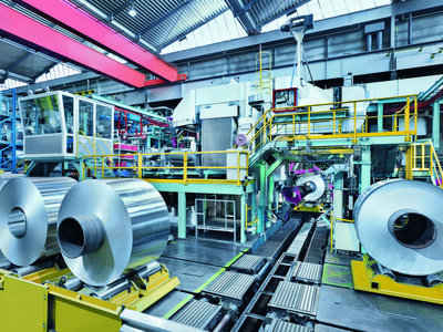 Aluminum strip production at AMAG rolling GmbH