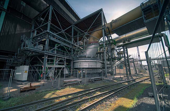 奥地利奥钢联的中试厂干渣造粒 to 奥地利奥钢联的干渣造粒中试厂
