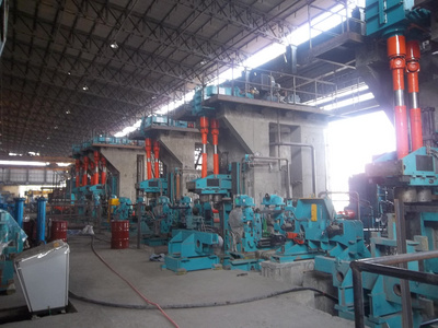 Rebar rolling mill