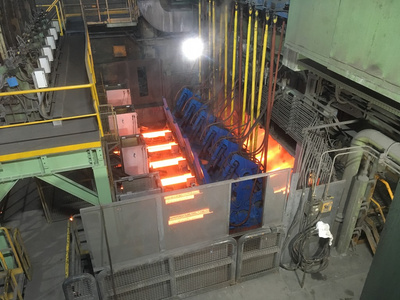 Continuous billet caster modernized by Primetals Technologies in the Lonato del Garda, Italy works of Feralpi Siderurgica