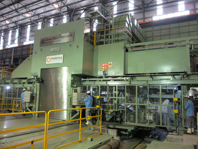  cold mill supplied by Primetals Technologies