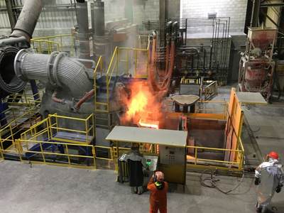 New electric arc furnace starts at ATI Latrobe in the USA