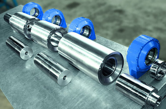Strand-guide roller components