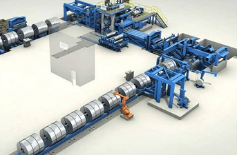 Model Hot Skin Pass Mill