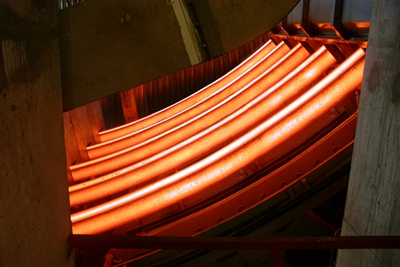 CC4 four-strand continuous bloom caster for the voestalpine