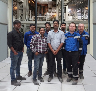 The team from JSL, Primetals Technologies India and Primetals Technologies Austria completed the hot commissioning of the new level 2 process automation of AOD converter #1 of Jindal Stainless Ltd. in Jajpur, Odisha in just two weeks.