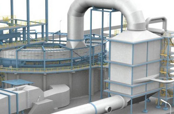 Sinter cooler waste-heat recovery system