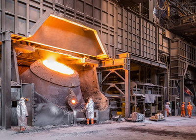 BOF Converter meltshop of HBIS Group Serbia Iron & Steel LLC (HBIS Serbia) in Smederovo, Serbia. Primetals Technologies will replace BOF converter #2 (Image courtesy HBIS). 