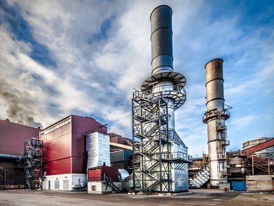 Outdoor systems of the new Primetals Technologies secondary dedusting system at voestalpine Stahl Gmbh