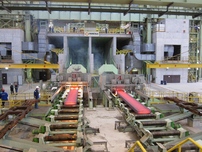 Two-strand continuous slab caster from Primetals Technologies 