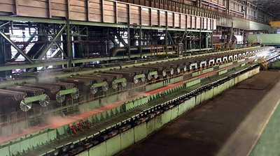 Laminar cooling at Baosteel in China