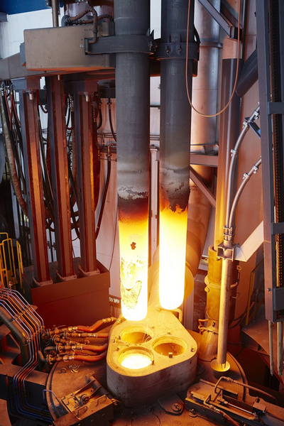 Ladle heating station from Primetals Technologies.
