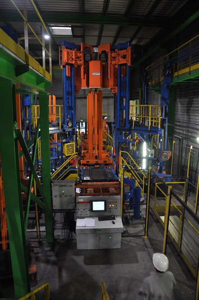 Vertical Compactor system
