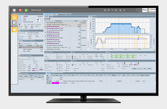 Interface do sistema supervisório on-line de FAE 