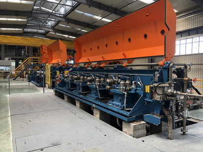 New SCR 9000 copper rod mill produced by Primetals Technologies, highest capacity ever supplied to Southwire Company LLC, for operation by Jiangxi Copper Company.