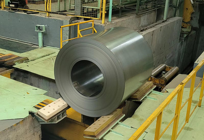 The first coil produced at VAMA’s PLTCM in Loudi, Hunan province, China.