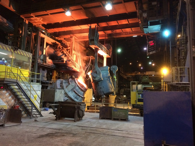 Primetals Technologies revamped the process optimization and the process control systems as well as the trunnion ring and tilting drive of an AOD converter of Valbruna in Italy