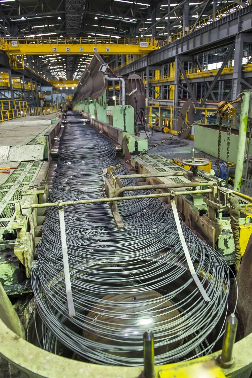 Umformerstation für Drahtcoils