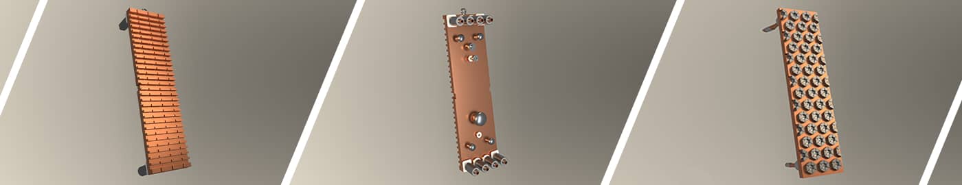 Kupfer-Kühlplatten-Technologie